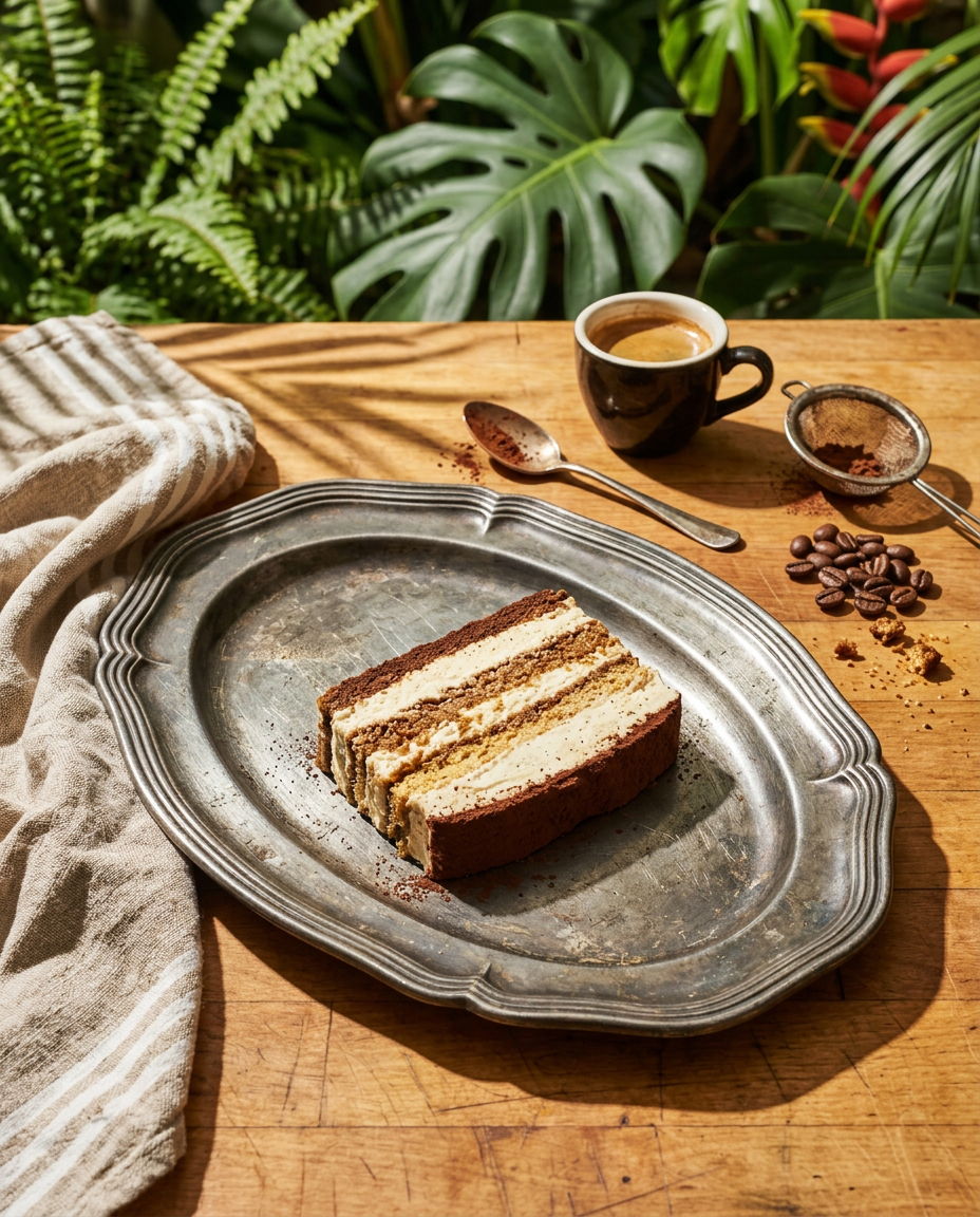 Tiramisú keto